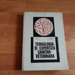 TEHNOLOGIA SI EXPERTIZA SANITAR- VETERINARA-G. POPA -V. STANESCU