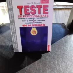 TESTE DE PERSONALITATE - HORST H. SIEWERT