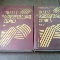TRATAT DE GASTROENTEROLOGIE CLINICA - M. GRIGORESCU   2 VOLUME