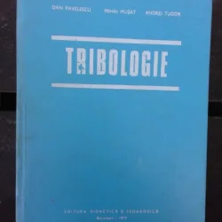 TRIBOLOGIE - DAN PAVELESCU