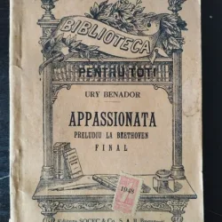 Ury Benador - Appassionata. Preludiu la Beethoven. Final