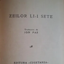 ZEILOR LI-I SETE - ANATOLE FRANCE