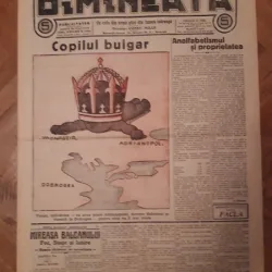 Ziarul Dimineata nr. 3.198 din 27 ianuarie 1913