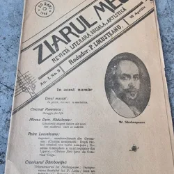 Ziarul Meu - Revista Literara Sociala si Artistica An. I. Nr. 3 / 1916 / 15 Aprilie