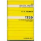 1789 LES REVOLUTIONS DE LA LIBERTE ET DE L'EGALITE - R.R. PALMER  (CARTE IN LIMBA FRANCEZA)