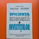 Eficiența economică a investițiilor - Florea Staicu, Dumitru Pârvu, Marian Stoian, Maria Dimitriu, Ion Vasilescu