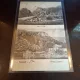 Carte postala , alb negru , Podul pe Olt , Tusnad Bai Stanca Soimiler - (circulata)