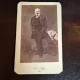 Fotografie tip CDV , alb negru - Victor Hugo