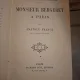 Monsieur Bergeret à Paris - Anatole France