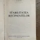 A. Pavel - Stabilitatea recipientelor