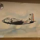 Acuarela Avion SE-117-VOLTIGEUR - Silviu Morariu