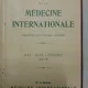 Agenda Trimestriel de la Medicine Internationale,mai juin juillet aout, 1926, contine si reclame
