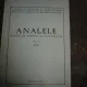 ANALELE SECTIEI DE PROTECTIA PLANTELOR VOL.I/1963
