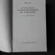 ANTOLOGIA LITERATURII ROMANE DE AVANGARDA SI CATEVA DESENE DE EPOCA - SASA PANA