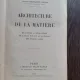 ARCHITECTURE DE LA MATIERE - CONSTANTIN DOLJAN  (TEXT IN LIMBA FRANCEZA)