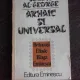 Arhaic si universal - Sergiu Al-George  (CU DEDICATIE PENTRU FAMILIA VIERU)