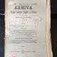 Arhiva - Organul Societatei Stiintifice si Literare Anul XIV Maiu-Iunie 1903 No. 5 si 6