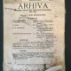 Arhiva - Organul Societatii Istorico-Filologice Anul XXXV Ianuarie 1928 No. 1