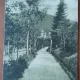 arte postala, Aleea Carmen Sylva si Manastirea Sinaia, 1922