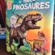 Au temps des dinosaures - uper livre pop-up (Pe vremea dinozaurilor - carte in limba franceza)