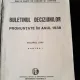 Buletinul Deciziunilor pronuntate in anul 1938 volumul LXXV, partea I