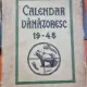 CALENDAR VANATORESC 1948