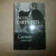 CARNETS 1899-1907 - ALFRED DREYFUS  (CARTE IN LIMBA FRANCEZA)