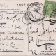 Carte postala americana circulata in octombdie 1925