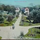 Carte postala, Baile Govora, aleea principala din parc, perioada interbelica