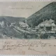 Carte Postala, Baile Slanic Moldova, vedere generala, 1906