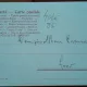 Carte postala, Barbat cu mustata si femeie fumand, perioada interbelica