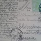 Carte postala, Bucegi , vedere spre muntii Bucegi si hotel Caraiman, 1919