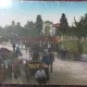 Carte postala - Bucuresti: Piata