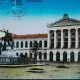 Carte postala, Bucuresti, Universitatea, perioada interbelica