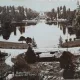 Carte postala, Bucuresti, vedere din parcul Carol, 1929