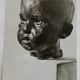 Carte postala, Cap de copil de C. Brancusi, perioada de inceput a comunismului