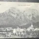 Carte postala, circulata, Busteni vedere spre Muntele Caraiman, 1903