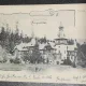 Carte postala, circulata, Castelul Peles, 1903