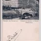Carte postala circulata in jurul anului 1900 Bucuresti
