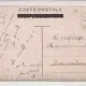 Carte postala circulata din perioada interbelica