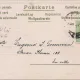 Carte postala circulata in 25 decembrie 1901