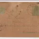 Carte postala circulata in anul 1900 - Felicitare de Anul Nou