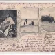 Carte postala circulata in anul 1901 - Instantanee din viata la tara