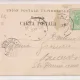 Carte postala circulata in anul 1901 Poiana Tapului