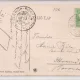 Carte postala circulata in august 1908