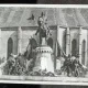 Carte postala, Cluj, statuia lui Matei Corvin, perioada interbelica