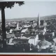Carte postala, Cluj, vedere generala, 1933