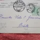 Carte postala color, femeie, 1901