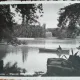 Carte postala, Craiova, lacul din parcul Romanescu, 1942