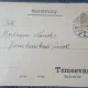 Carte postala din 1900, cu reclama pe spate